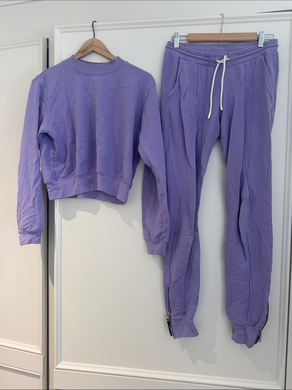 Cotton Citizen Lavender Drawstring Jogger Pants